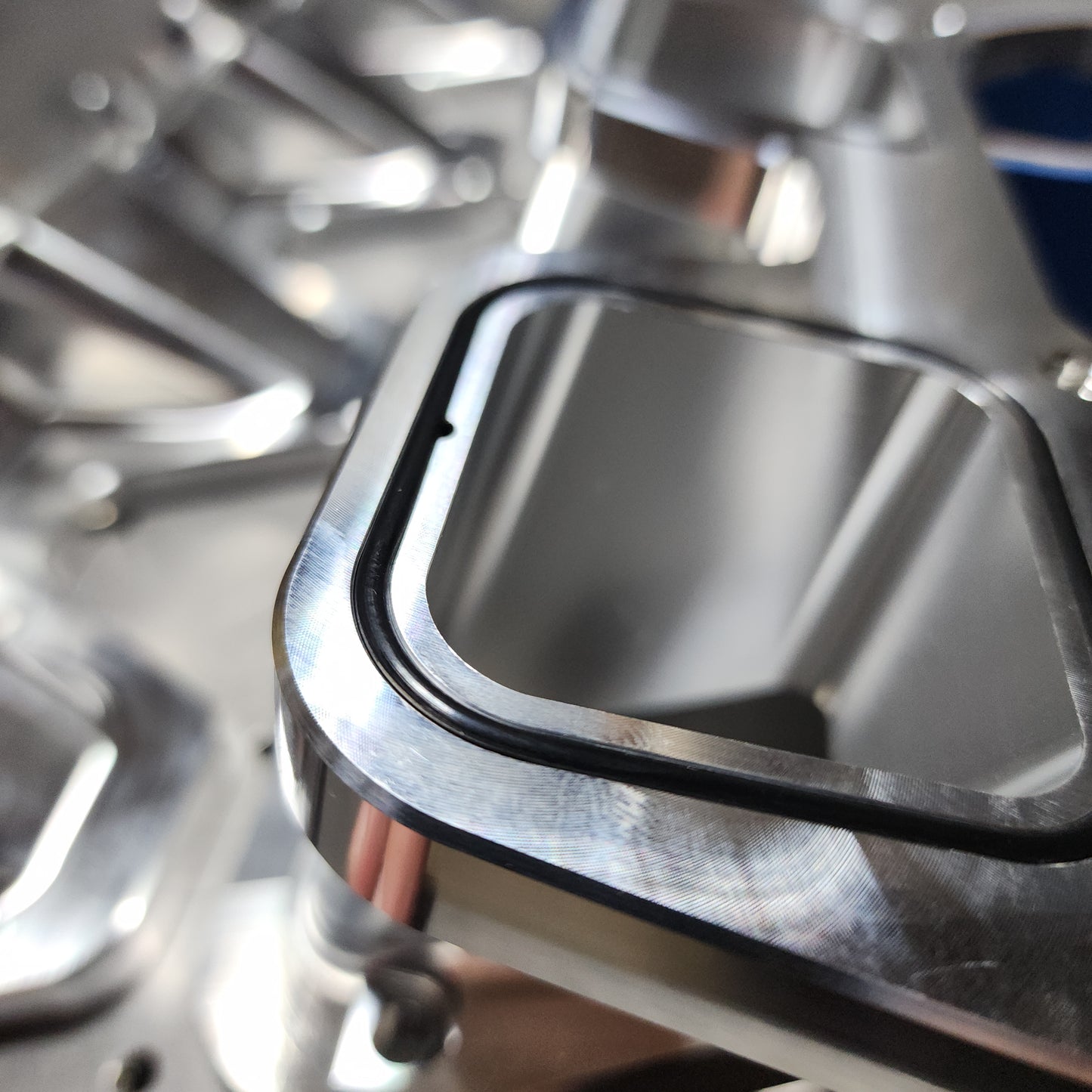 Billet Aluminum Adapters for Hellcat Supercharger to LS Rectangular Port Engines – Precision Fit & Performance