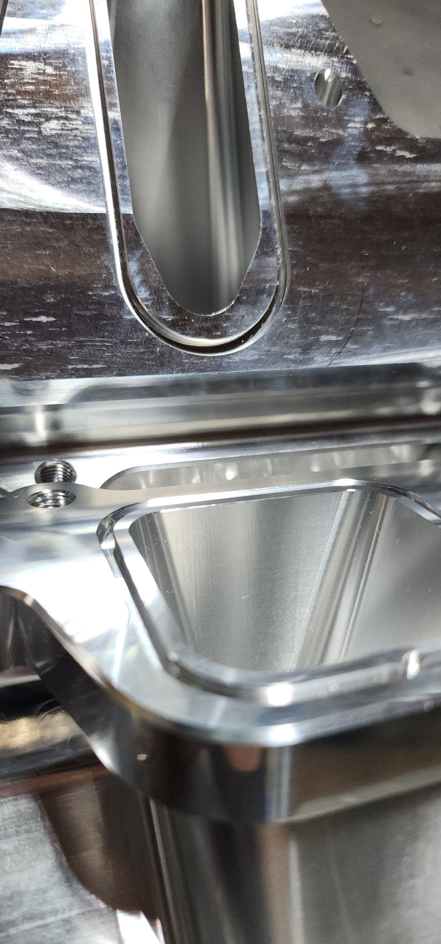 Billet Aluminum Adapters for Hellcat Supercharger to LS Rectangular Port Engines – Precision Fit & Performance