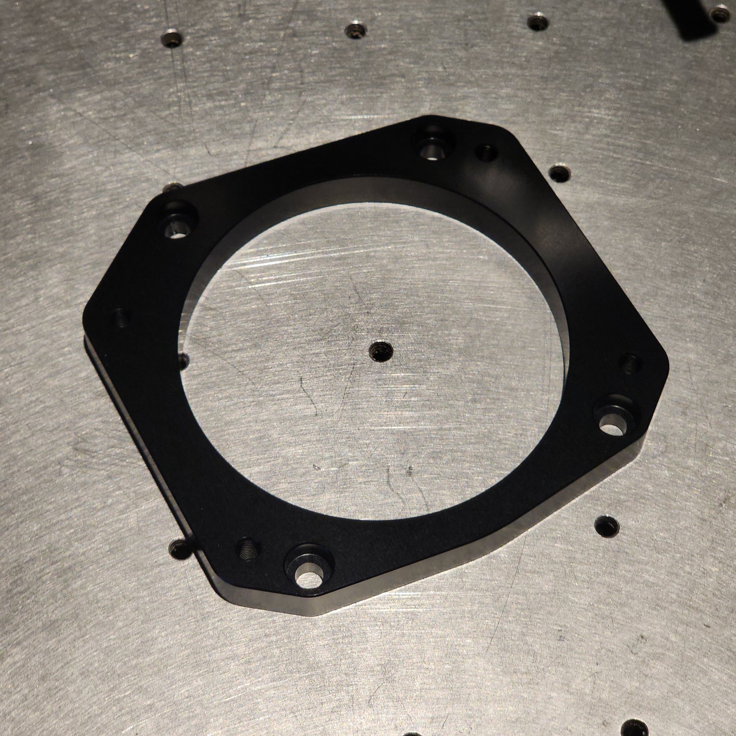 Fabworkz - GM Throttle Body to Hellcat Supercharger Adapter Flange