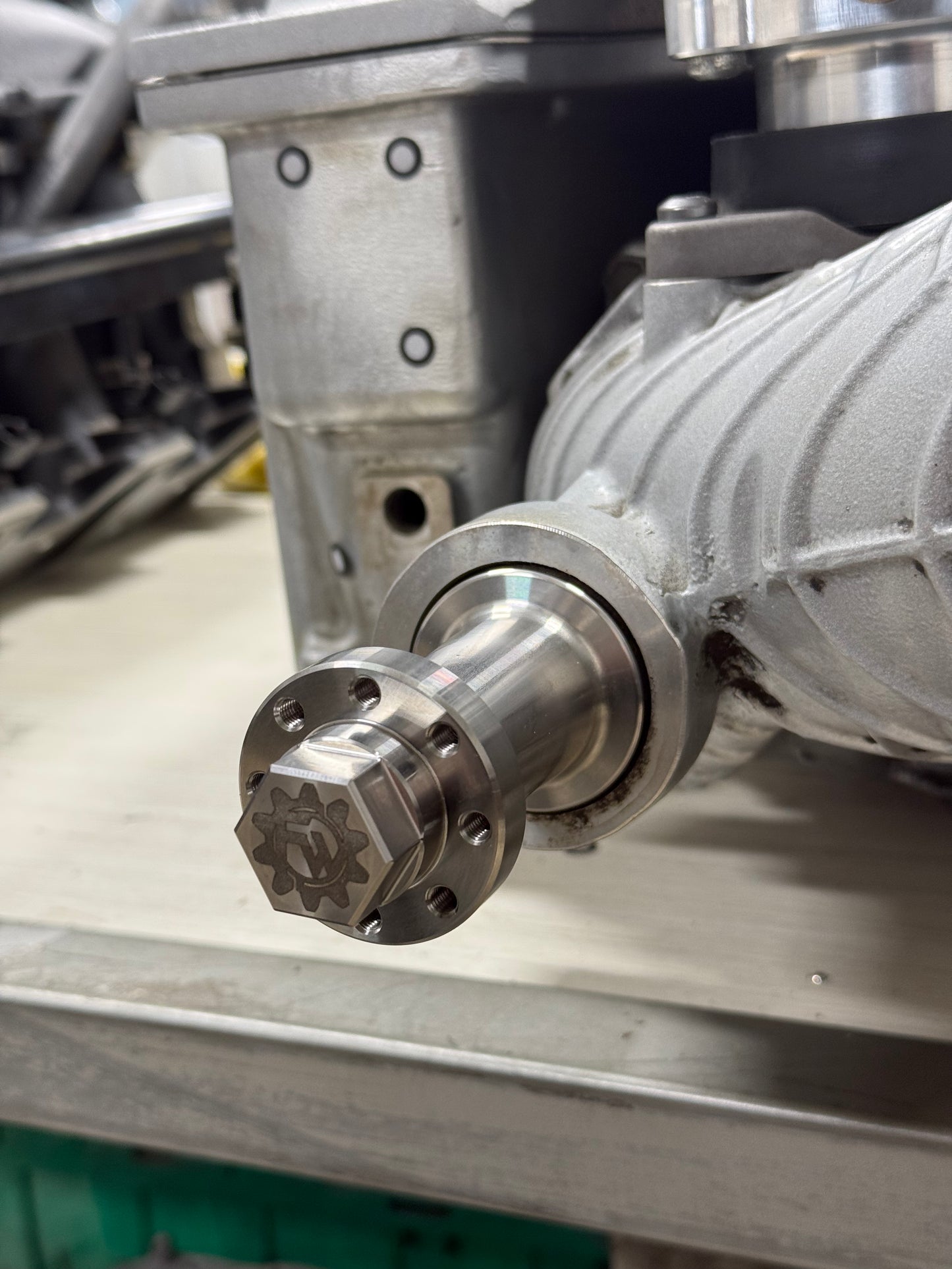Stainless Hub for Hellcat Supercharger Griptec Pulley to LS Engine Application