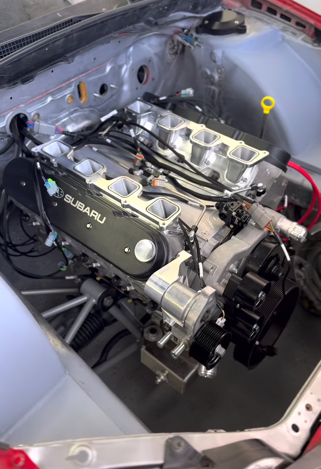 Billet Aluminum Adapters for Hellcat Supercharger to LS Rectangular Port Engines – Precision Fit & Performance